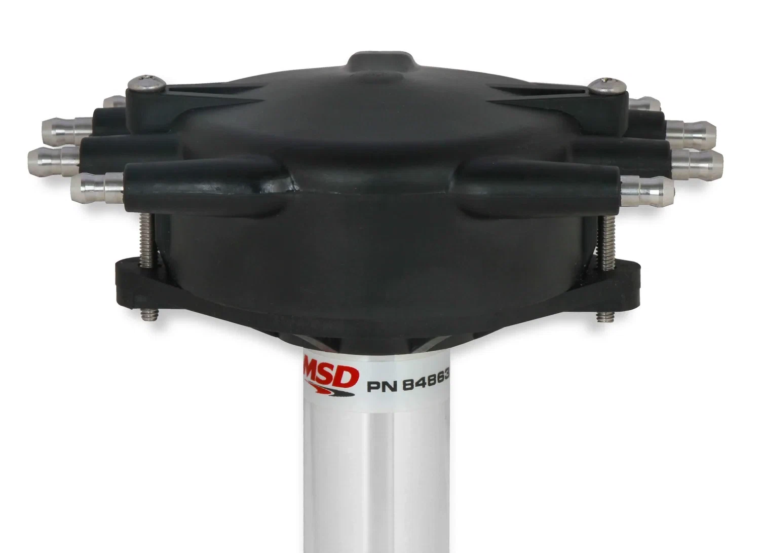 Chevy Super Tall Block Black Crab Cap Distributor - 84863